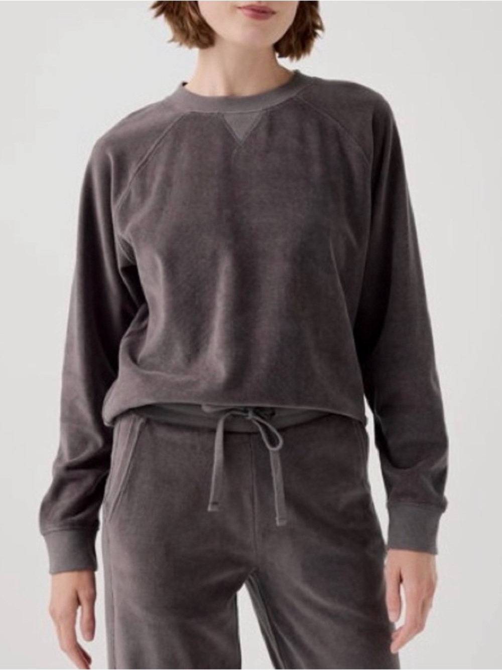 Pact Medium Cozy Velour sweater